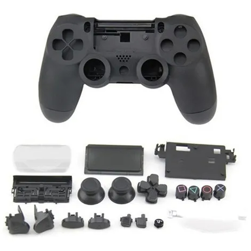 Carcaza Completa Joystick Ps4 Negra Jdm-040